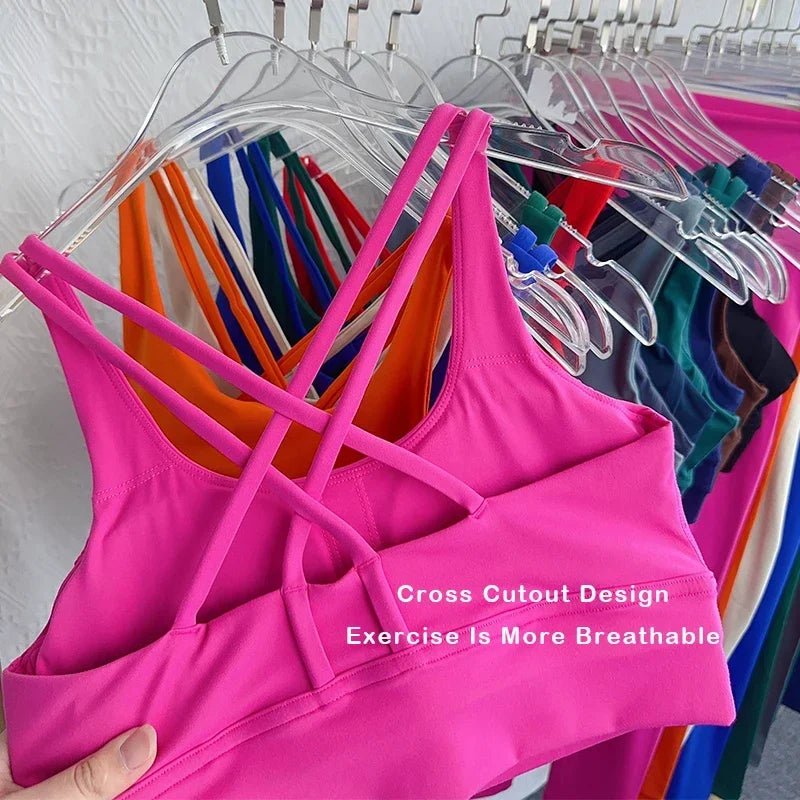 2024 New 2 Piece Yoga Set Breathable Fitness Suit Cross Back Yoga Tops Peach Butt Yoga Pants Pilates Running Fitness Suit - FitHealthHavenFitHealthHavenFitHealthHaven14:1254Chestnut;5:361385ChestnutL2024 New 2 Piece Yoga Set Breathable Fitness Suit Cross Back Yoga Tops Peach Butt Yoga Pants Pilates Running Fitness Suit