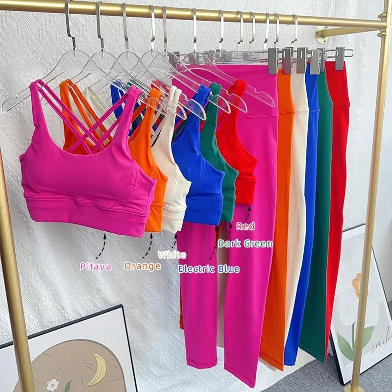 2024 New 2 Piece Yoga Set Breathable Fitness Suit Cross Back Yoga Tops Peach Butt Yoga Pants Pilates Running Fitness Suit - FitHealthHavenFitHealthHavenFitHealthHaven14:1254Chestnut;5:361385ChestnutL2024 New 2 Piece Yoga Set Breathable Fitness Suit Cross Back Yoga Tops Peach Butt Yoga Pants Pilates Running Fitness Suit