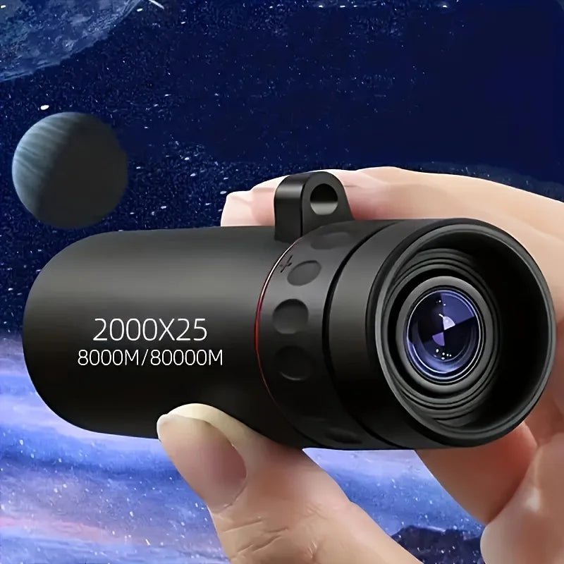 2025 2000X25 HD Monocular Telescope, Compact Portable for Travel, Hiking, Fishing, Camping, Stargazing, Concerts & Bird Watching - FitHealthHavenFitHealthHavenFitHealthHaven14:7711pc1pc2025 2000X25 HD Monocular Telescope, Compact Portable for Travel, Hiking, Fishing, Camping, Stargazing, Concerts & Bird Watching