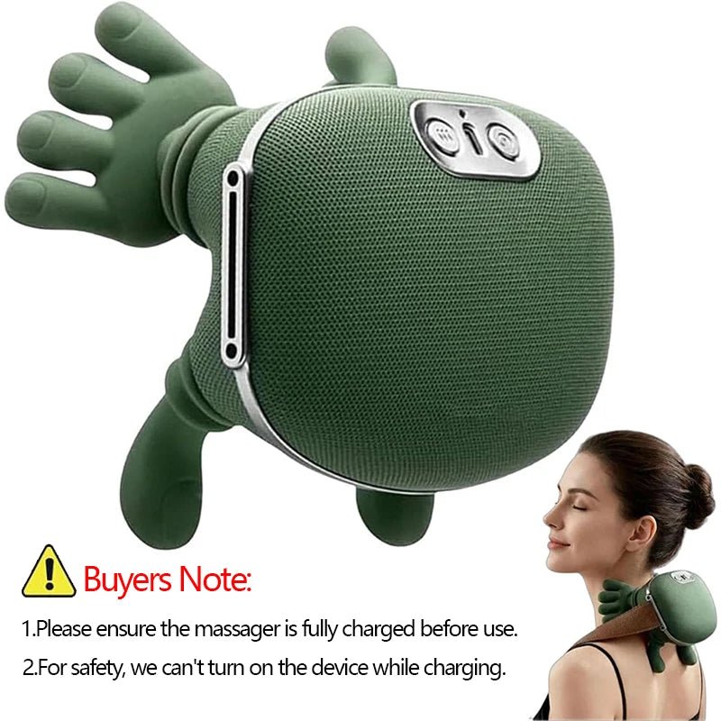 2025 Bionic Neck Shoulder Massager N7 Kneading Massager Shawl 3-Level Modes Neck Cervical Waist Leg Body Muscles Massage Pillow - FitHealthHavenFitHealthHavenFitHealthHaven14:200003699Green With BoxGreen With Box2025 Bionic Neck Shoulder Massager N7 Kneading Massager Shawl 3-Level Modes Neck Cervical Waist Leg Body Muscles Massage Pillow