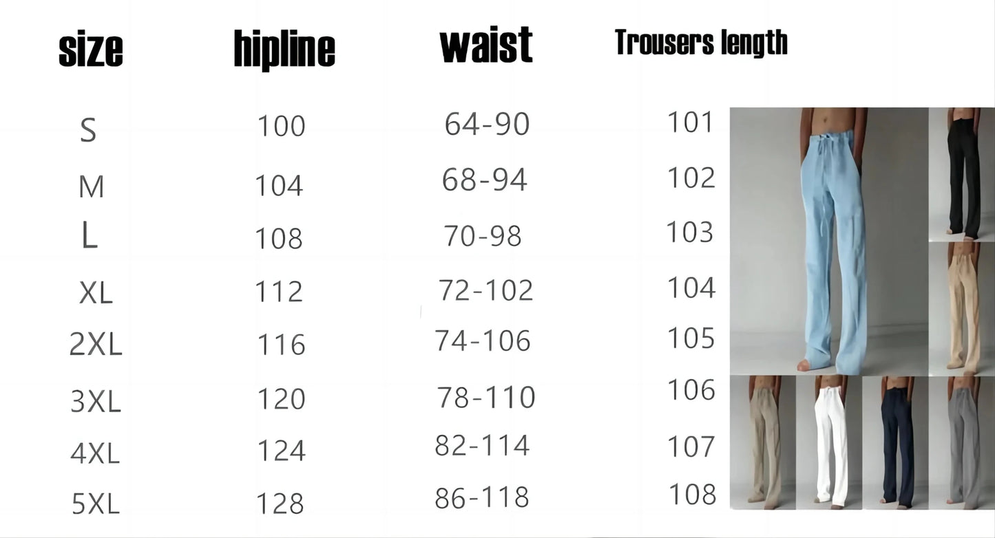 2025 New Men Cotton and Linen Casual Pants Simple and Comfortable Straight Leg Pants Waist Drawstring Plus Size Looser S-4XL - FitHealthHavenFitHealthHavenFitHealthHaven14:200001438Image Color;5:4183Image Color 2XXXL2025 New Men Cotton and Linen Casual Pants Simple and Comfortable Straight Leg Pants Waist Drawstring Plus Size Looser S-4XL