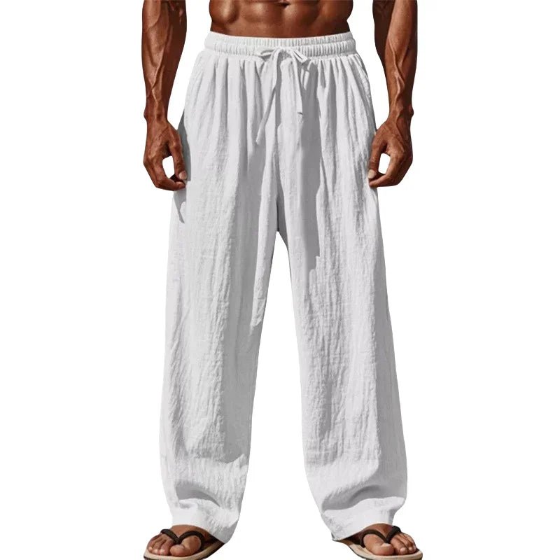 2025 New Men Cotton and Linen Casual Pants Simple and Comfortable Straight Leg Pants Waist Drawstring Plus Size Looser S-4XL - FitHealthHavenFitHealthHavenFitHealthHaven14:29Image Color;5:200000990Image Color4XL2025 New Men Cotton and Linen Casual Pants Simple and Comfortable Straight Leg Pants Waist Drawstring Plus Size Looser S-4XL