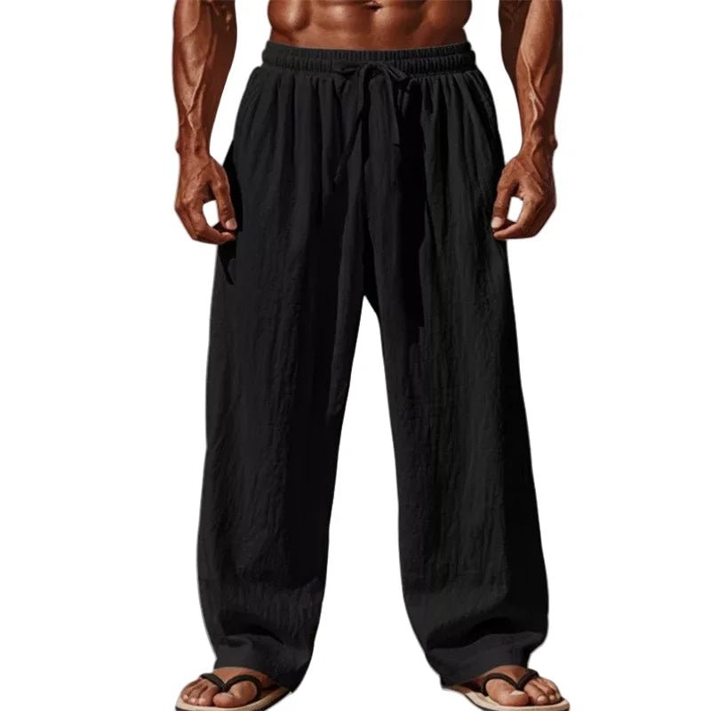 2025 New Men Cotton and Linen Casual Pants Simple and Comfortable Straight Leg Pants Waist Drawstring Plus Size Looser S-4XL - FitHealthHavenFitHealthHavenFitHealthHaven14:193Image Color;5:200000990Image Color 44XL2025 New Men Cotton and Linen Casual Pants Simple and Comfortable Straight Leg Pants Waist Drawstring Plus Size Looser S-4XL
