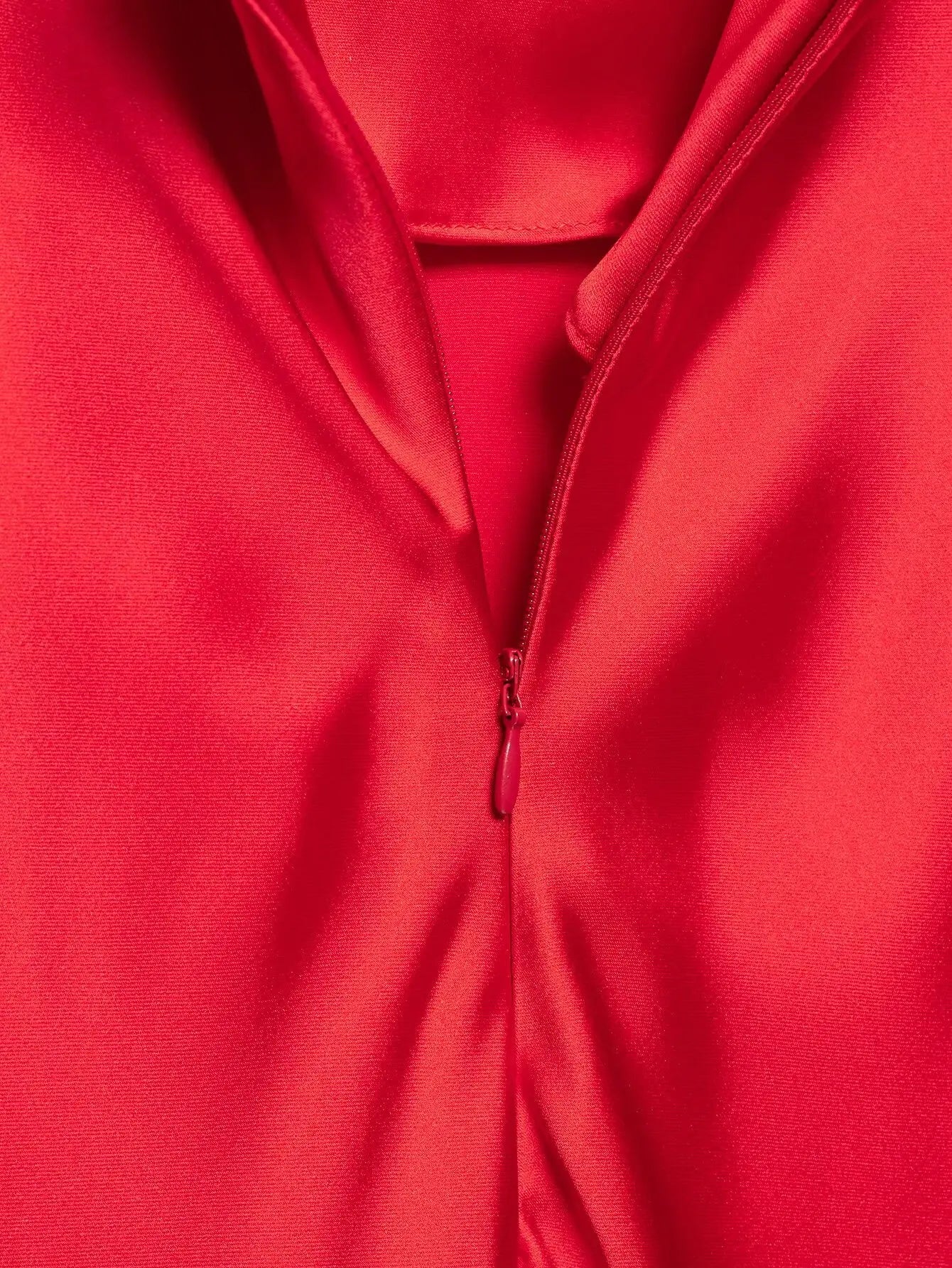 2025 new women's clothing European and American style fashion versatile temperament sexy satin texture long dress - FitHealthHavenFitHealthHavenFitHealthHaven14:10;5:361385RedL2025 new women's clothing European and American style fashion versatile temperament sexy satin texture long dress