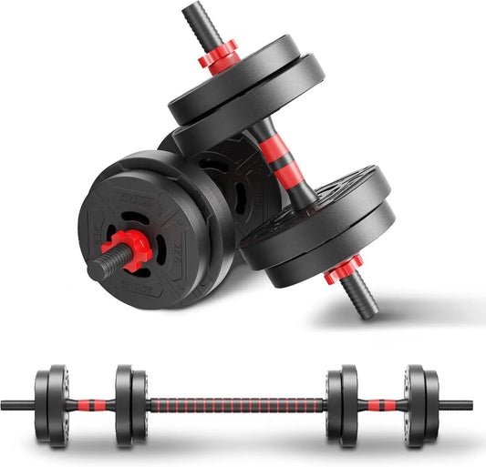 22lb 2-in-1 Adjustable Dumbbell & Barbell Set for Home Exercise & Fitness - FitHealthHavenFitHealthHavenFitHealthHaven200007763:201336106United States22lb 2-in-1 Adjustable Dumbbell & Barbell Set for Home Exercise & Fitness