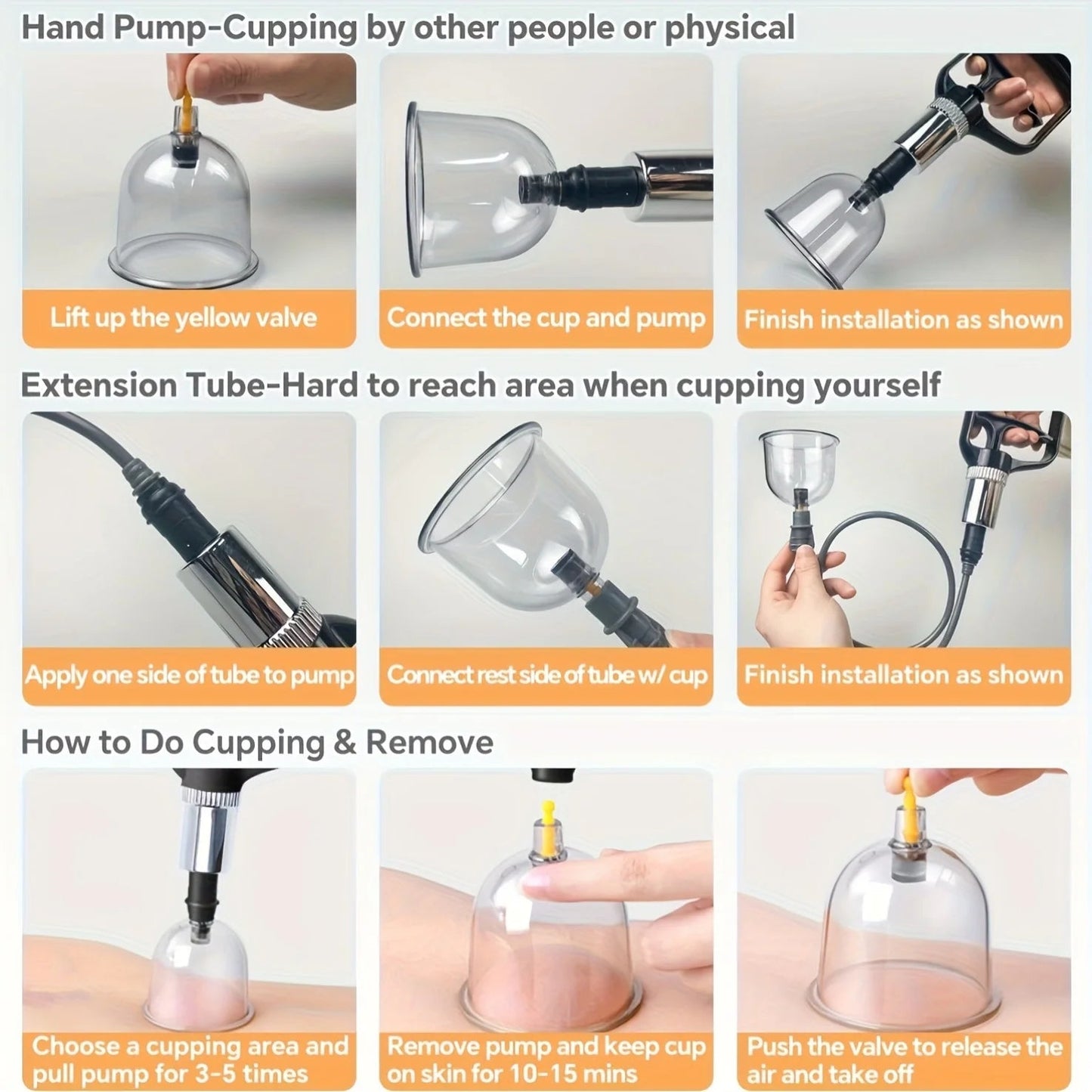 24Pcs Cupping Relax Set Multiple Sizes of Vacuum Cups with Hand Pump and Detailed Cupping Manual Massage Cupping Set for Massage - FitHealthHavenFitHealthHavenFitHealthHaven14:20021186912Pcs Bags12Pcs Bags24Pcs Cupping Relax Set Multiple Sizes of Vacuum Cups with Hand Pump and Detailed Cupping Manual Massage Cupping Set for Massage