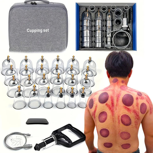 24Pcs Cupping Relax Set Multiple Sizes of Vacuum Cups with Hand Pump and Detailed Cupping Manual Massage Cupping Set for Massage - FitHealthHavenFitHealthHavenFitHealthHaven14:20021186912Pcs Bags12Pcs Bags24Pcs Cupping Relax Set Multiple Sizes of Vacuum Cups with Hand Pump and Detailed Cupping Manual Massage Cupping Set for Massage