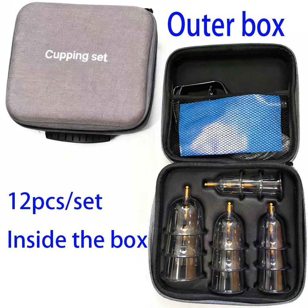 24Pcs Cupping Relax Set Multiple Sizes of Vacuum Cups with Hand Pump and Detailed Cupping Manual Massage Cupping Set for Massage - FitHealthHavenFitHealthHavenFitHealthHaven14:20021186912Pcs Bags12Pcs Bags24Pcs Cupping Relax Set Multiple Sizes of Vacuum Cups with Hand Pump and Detailed Cupping Manual Massage Cupping Set for Massage