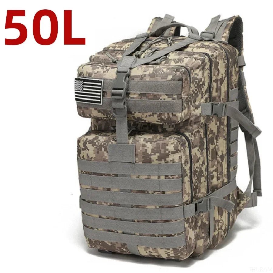 25L/50L 1000D Nylon Waterproof Trekking Fishing Hunting Bag Backpack Outdoor Rucksacks Tactical Sports Camping Hiking - FitHealthHavenFitHealthHavenFitHealthHaven14:10001899250L (ACU)50L (ACU)25L/50L 1000D Nylon Waterproof Trekking Fishing Hunting Bag Backpack Outdoor Rucksacks Tactical Sports Camping Hiking