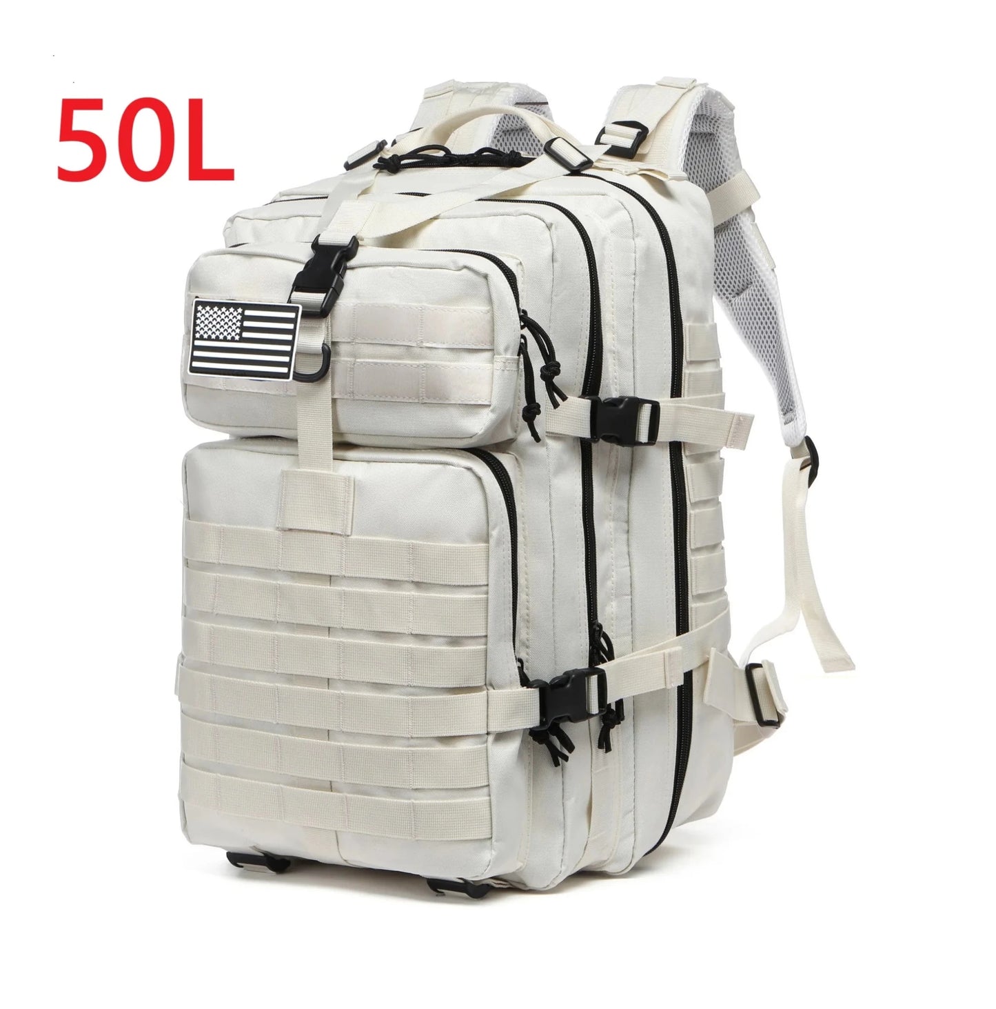 25L/50L 1000D Nylon Waterproof Trekking Fishing Hunting Bag Backpack Outdoor Rucksacks Tactical Sports Camping Hiking - FitHealthHavenFitHealthHavenFitHealthHaven14:77150L (White)50L (White)25L/50L 1000D Nylon Waterproof Trekking Fishing Hunting Bag Backpack Outdoor Rucksacks Tactical Sports Camping Hiking