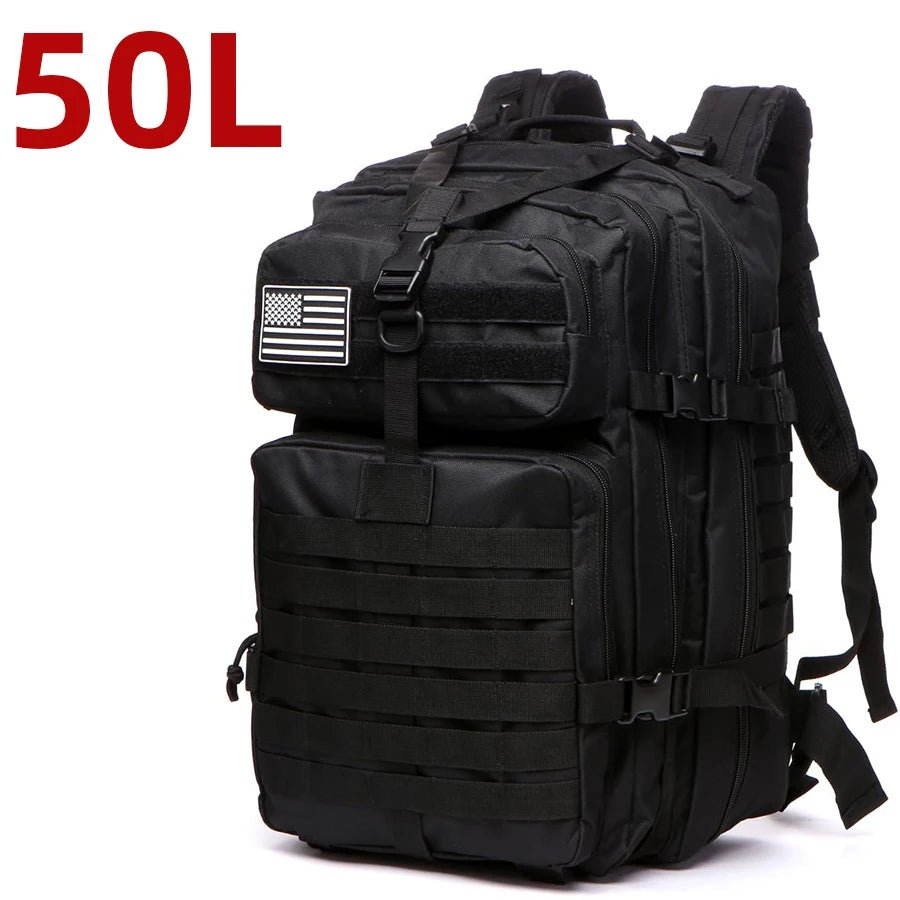 25L/50L Sturdy Nylon Waterproof Tactical Sports Trekking Fishing Hunting Camping Hiking Bag Backpack Outdoor Rucksacks - FitHealthHavenFitHealthHavenFitHealthHaven14:10001878650L(Black)50L(Black)25L/50L Sturdy Nylon Waterproof Tactical Sports Trekking Fishing Hunting Camping Hiking Bag Backpack Outdoor Rucksacks