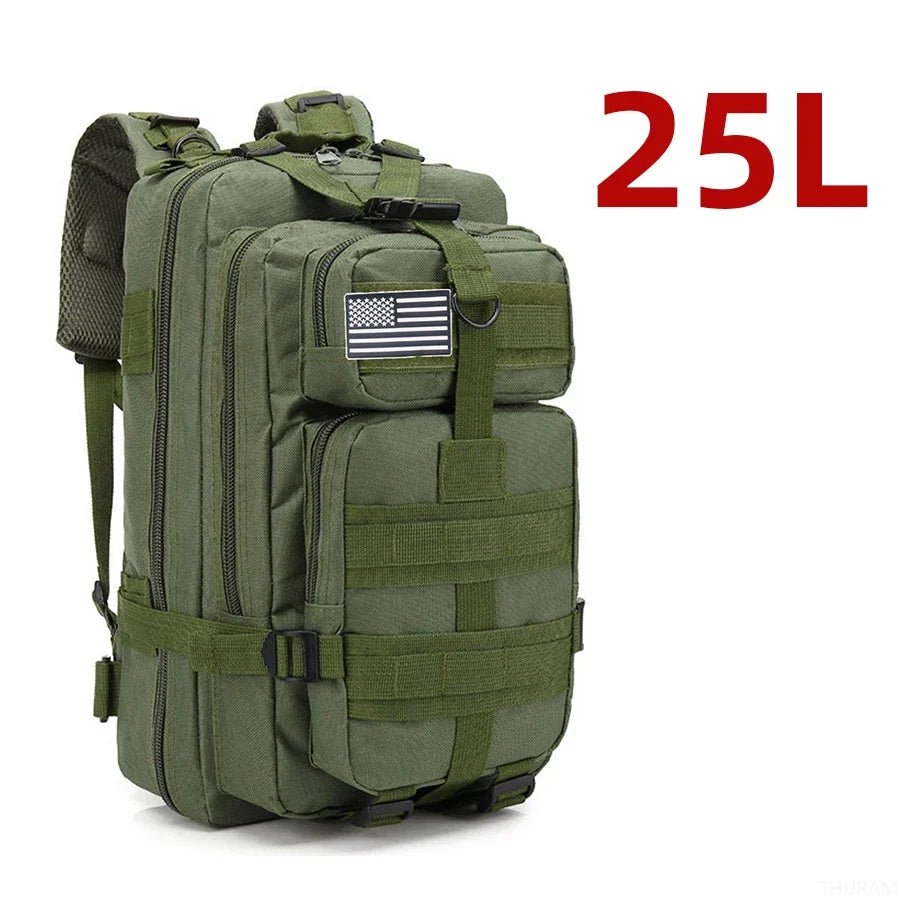 25L/50L Sturdy Nylon Waterproof Tactical Sports Trekking Fishing Hunting Camping Hiking Bag Backpack Outdoor Rucksacks - FitHealthHavenFitHealthHavenFitHealthHaven14:17325L (Green)25L (Green)25L/50L Sturdy Nylon Waterproof Tactical Sports Trekking Fishing Hunting Camping Hiking Bag Backpack Outdoor Rucksacks