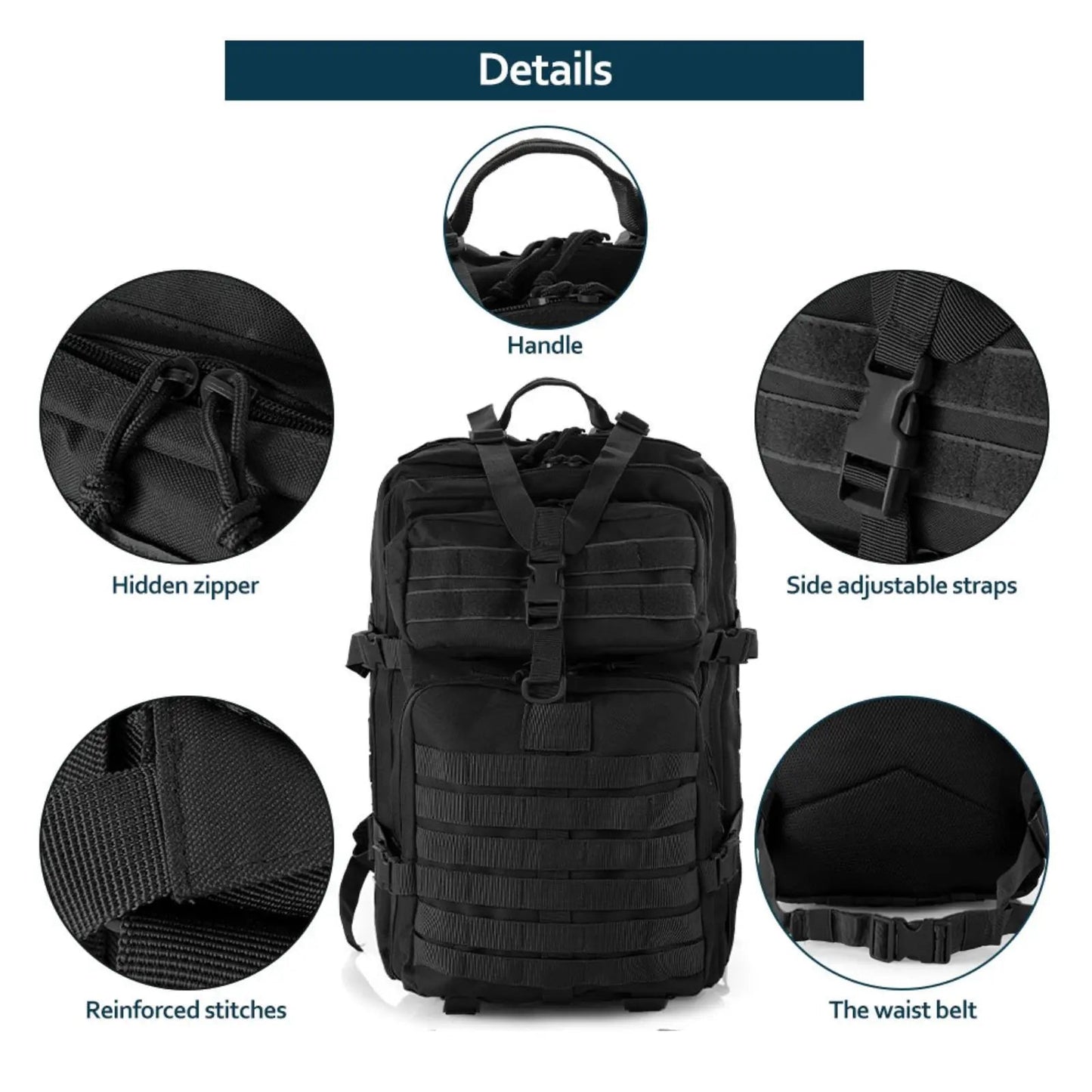 25L/50L Sturdy Nylon Waterproof Tactical Sports Trekking Fishing Hunting Camping Hiking Bag Backpack Outdoor Rucksacks - FitHealthHavenFitHealthHavenFitHealthHaven14:49650L (Green)50L (Green)25L/50L Sturdy Nylon Waterproof Tactical Sports Trekking Fishing Hunting Camping Hiking Bag Backpack Outdoor Rucksacks
