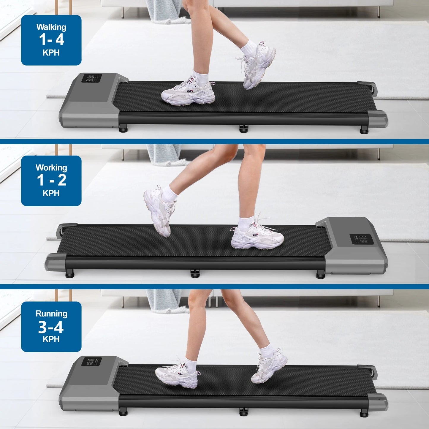 2in1 Walking Pad Mini Treadmill Portable for Home&Office Under Desk LCD Screen Max 250lbs Quiet Treadmills Exercise Machine - FitHealthHavenFitHealthHavenFitHealthHaven14:193Black;200007763:201336106BlackUnited States2in1 Walking Pad Mini Treadmill Portable for Home&Office Under Desk LCD Screen Max 250lbs Quiet Treadmills Exercise Machine