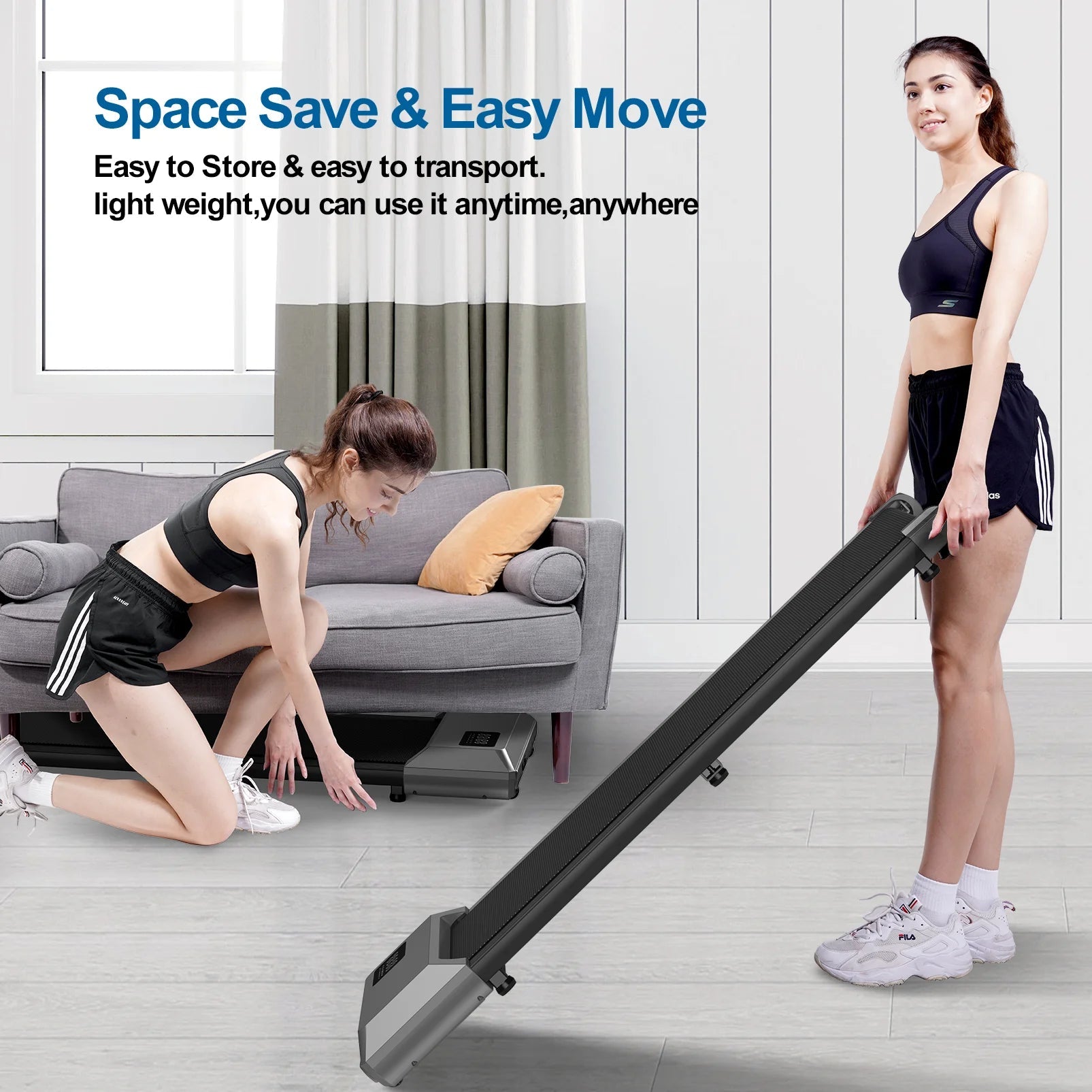 2in1 Walking Pad Mini Treadmill Portable for Home&Office Under Desk LCD Screen Max 250lbs Quiet Treadmills Exercise Machine - FitHealthHavenFitHealthHavenFitHealthHaven14:193Black;200007763:201336106BlackUnited States2in1 Walking Pad Mini Treadmill Portable for Home&Office Under Desk LCD Screen Max 250lbs Quiet Treadmills Exercise Machine