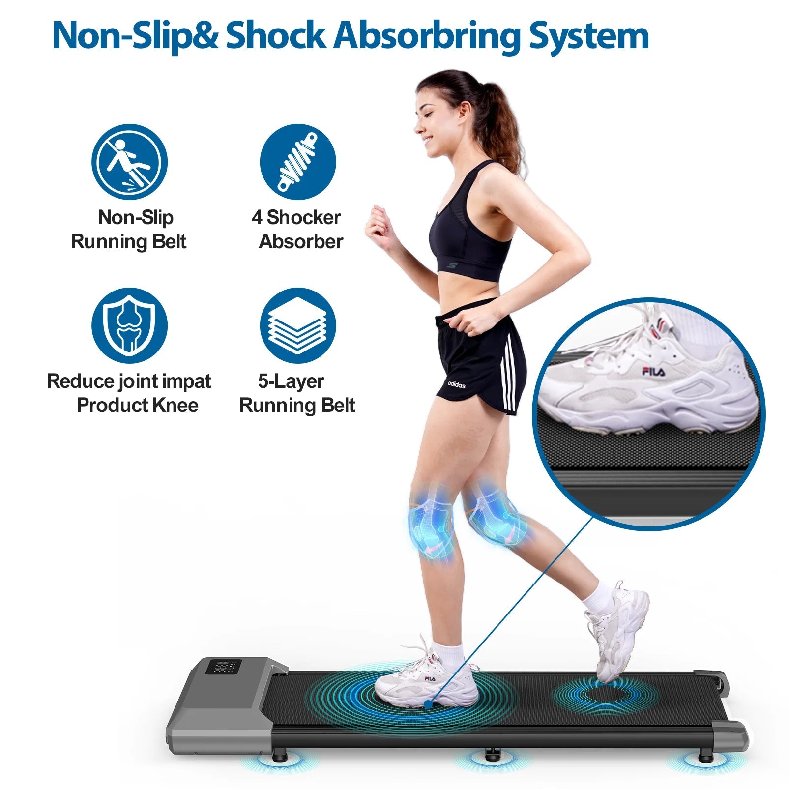 2in1 Walking Pad Mini Treadmill Portable for Home&Office Under Desk LCD Screen Max 250lbs Quiet Treadmills Exercise Machine - FitHealthHavenFitHealthHavenFitHealthHaven14:193Black;200007763:201336106BlackUnited States2in1 Walking Pad Mini Treadmill Portable for Home&Office Under Desk LCD Screen Max 250lbs Quiet Treadmills Exercise Machine