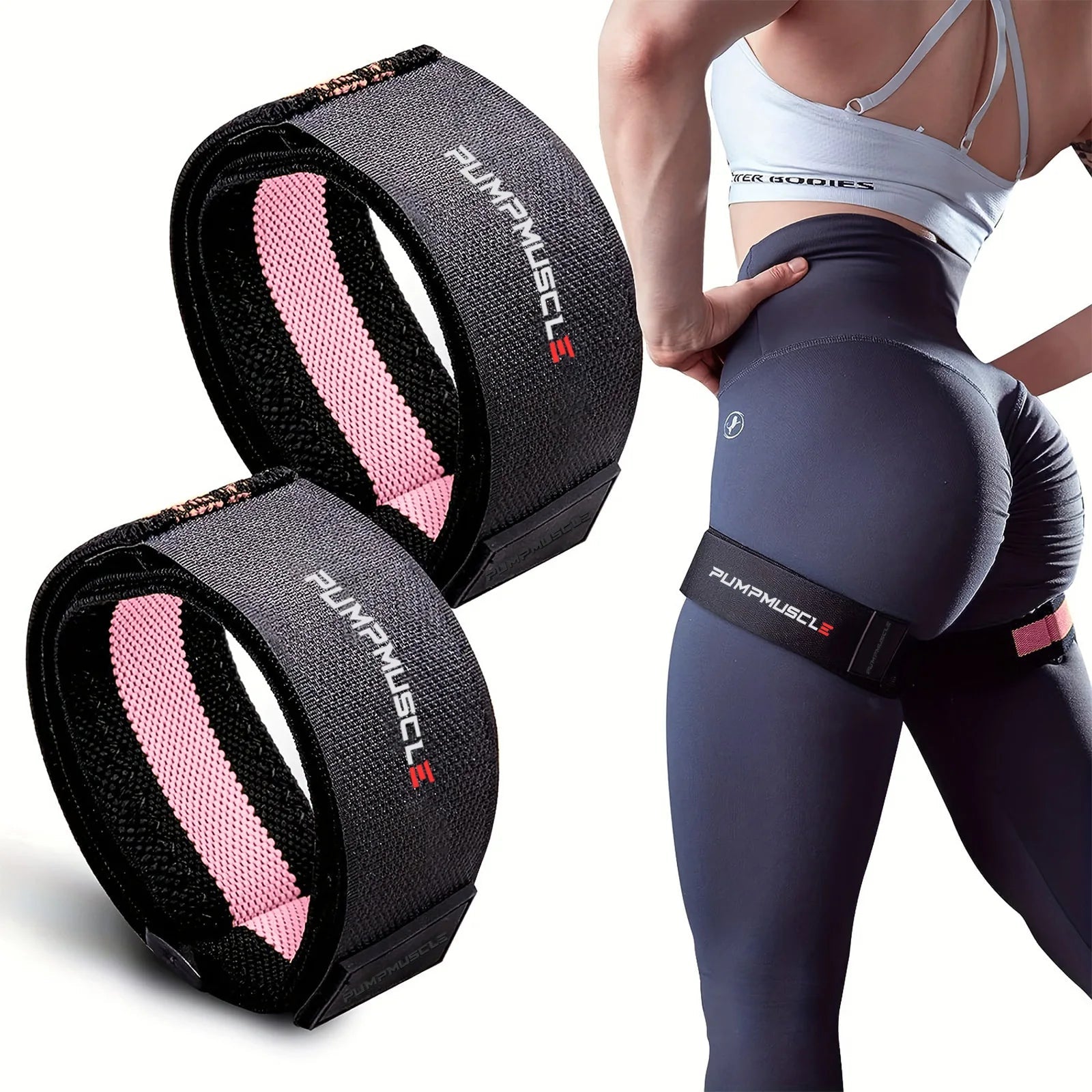2pcs Adjustable Leg Blood Flow Restriction Bands – Enhance Muscle Growth & Strength, Ideal for Leg Workouts, Glute Exercises - FitHealthHavenFitHealthHavenFitHealthHaven14:100013777;5:4181LegPinkLeg2pcs Adjustable Leg Blood Flow Restriction Bands – Enhance Muscle Growth & Strength, Ideal for Leg Workouts, Glute Exercises