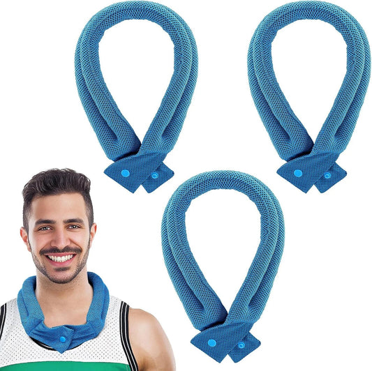 3 Pcs Cooling Neck Wraps - Cooling Towels with Ice Polymer, Soft Breathable Neck Coolers for Summer Heat Sports Gym Workout Men - FitHealthHavenFitHealthHavenFitHealthHaven<none>3 Pcs Cooling Neck Wraps - Cooling Towels with Ice Polymer, Soft Breathable Neck Coolers for Summer Heat Sports Gym Workout Men