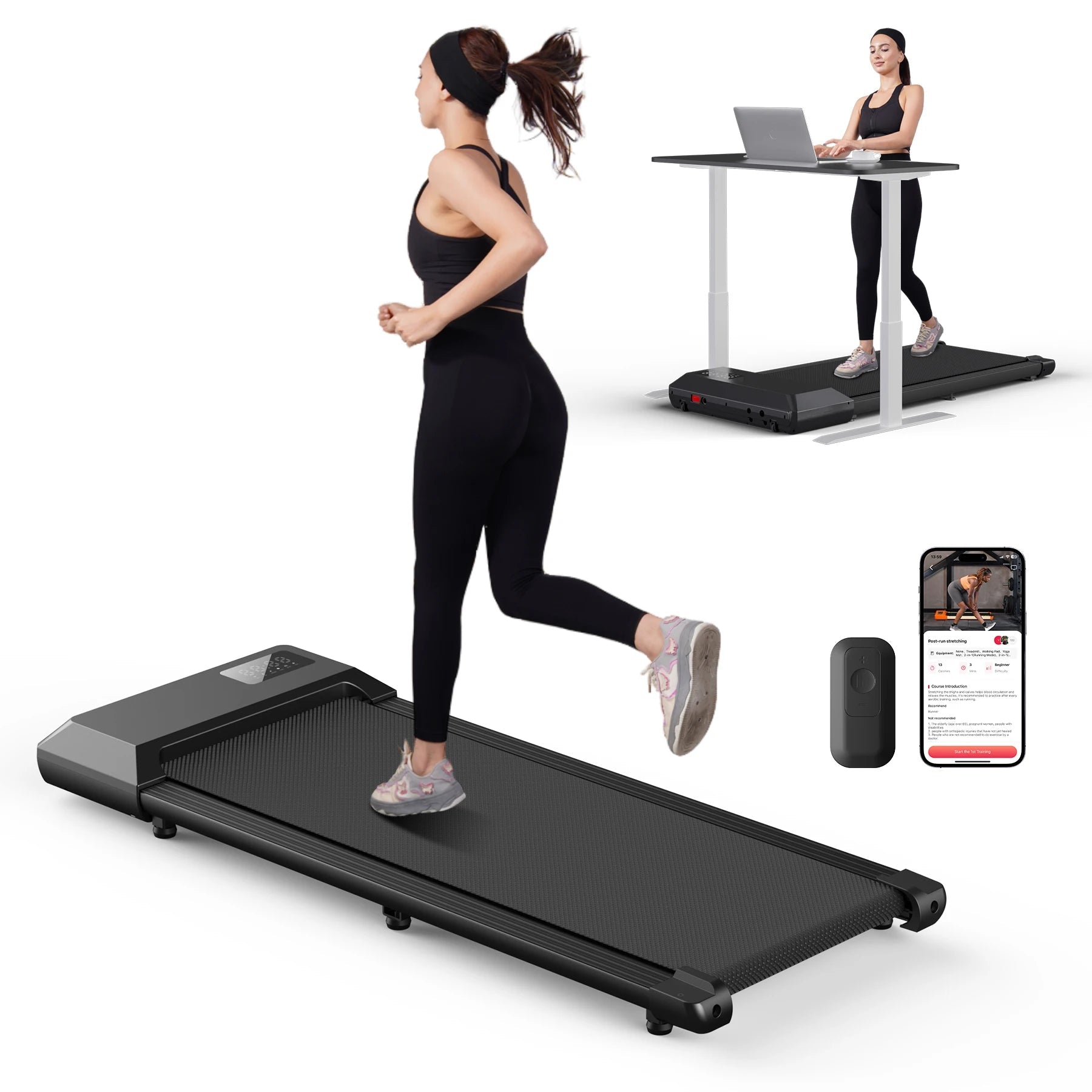 300lbs Treadmill for Home 2.5HP Treadmills Walking Pad LCD Digital Data Display 2in1 Walking Running Fitness Exercise Machine - FitHealthHavenFitHealthHavenFitHealthHaven14:193Black;200007763:201336106BlackUnited States300lbs Treadmill for Home 2.5HP Treadmills Walking Pad LCD Digital Data Display 2in1 Walking Running Fitness Exercise Machine