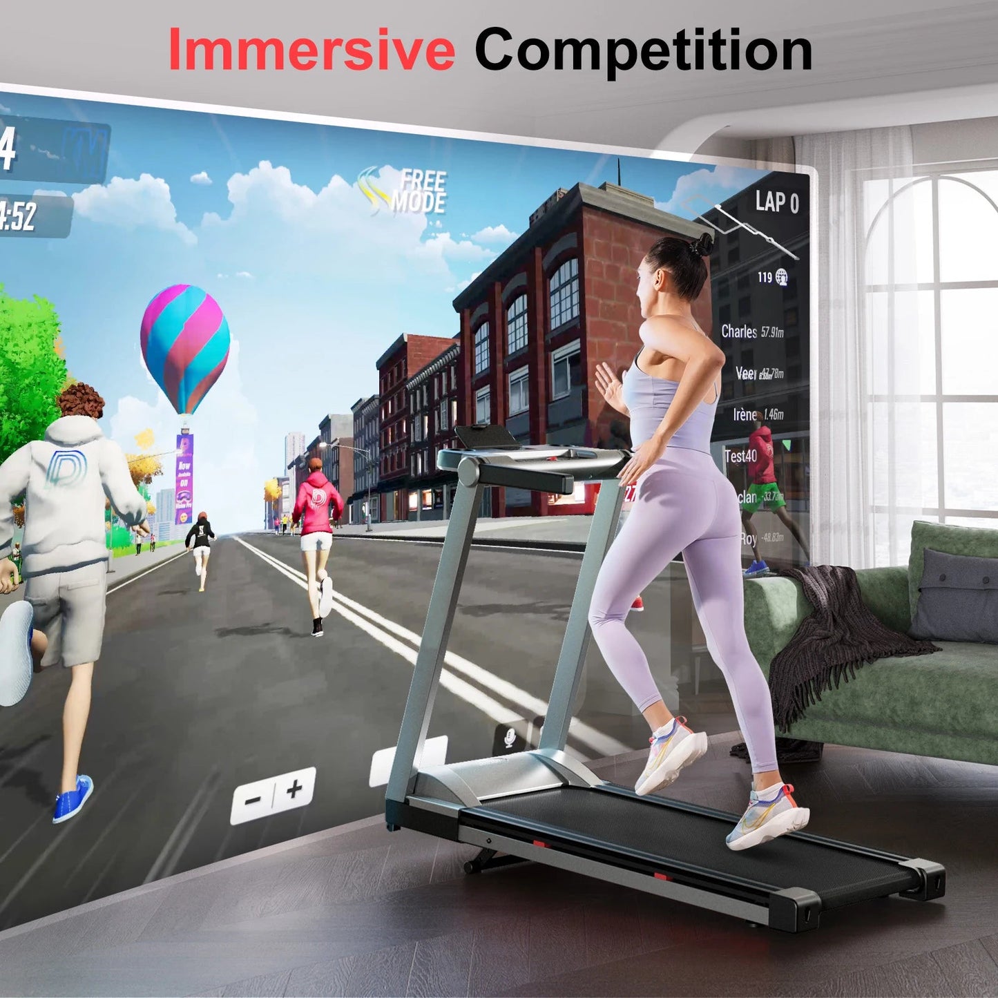 3.5HP Foldable Incline Home Treadmill Walking Pad with Handle Bar Holder 350LBS Capacity Touch Screen Smart App Data Monitoring - FitHealthHavenFitHealthHavenFitHealthHaven14:173Blue Black;200007763:201336106Blue BlackUnited States3.5HP Foldable Incline Home Treadmill Walking Pad with Handle Bar Holder 350LBS Capacity Touch Screen Smart App Data Monitoring