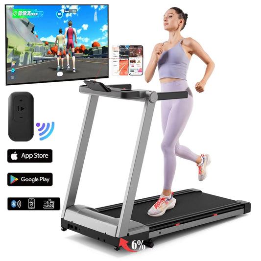 3.5HP Foldable Incline Home Treadmill Walking Pad with Handle Bar Holder 350LBS Capacity Touch Screen Smart App Data Monitoring - FitHealthHavenFitHealthHavenFitHealthHaven14:173Blue Black;200007763:201336106Blue BlackUnited States3.5HP Foldable Incline Home Treadmill Walking Pad with Handle Bar Holder 350LBS Capacity Touch Screen Smart App Data Monitoring