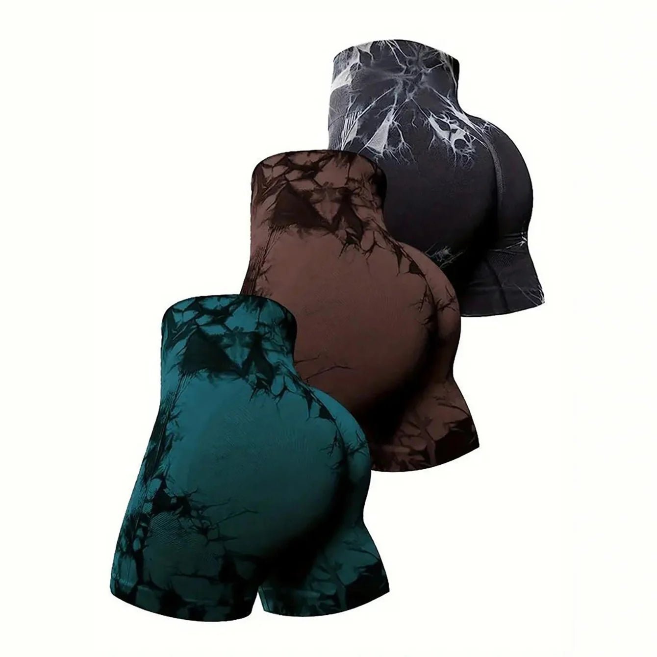 3Piece Tie Dye Workout Shorts For Women Scrunch Butt Lifting High Waisted Yoga Gym Seamless Booty Biker Shorts Women's Active - FitHealthHavenFitHealthHavenFitHealthHaven14:200002985Brown;5:100014064BrownS3Piece Tie Dye Workout Shorts For Women Scrunch Butt Lifting High Waisted Yoga Gym Seamless Booty Biker Shorts Women's Active