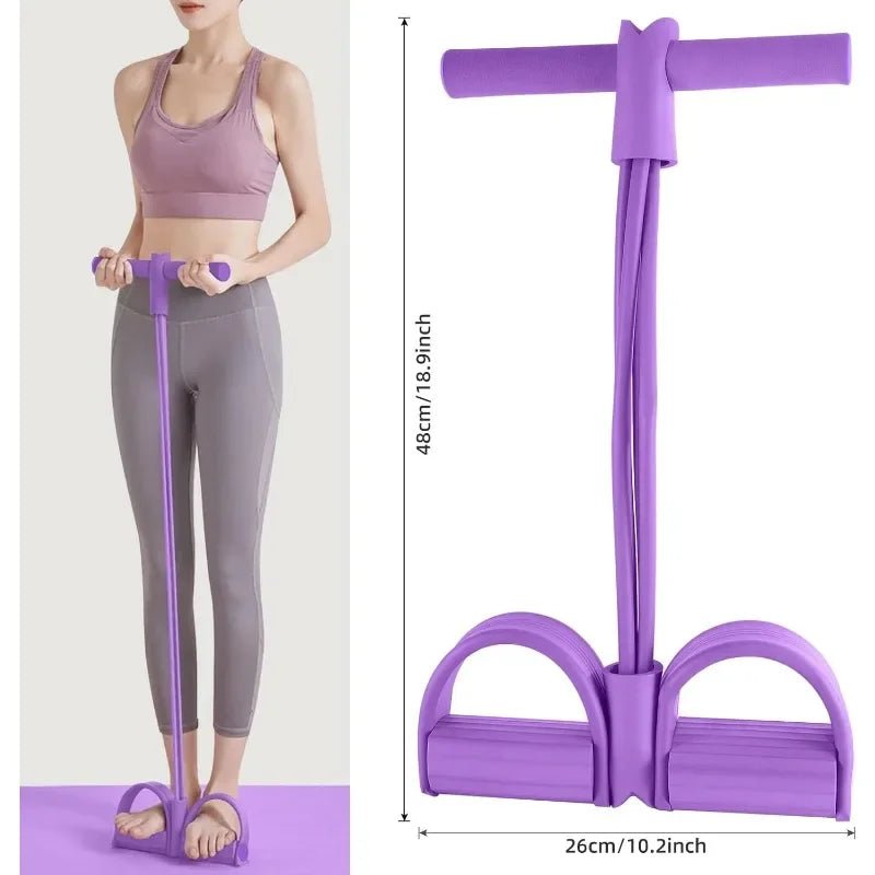 4-Level Resistance Band Tensioner with Non-Slip Handles - Home Fitness Equipment for Abdominal Muscle Training Yoga Abdominal - FitHealthHavenFitHealthHavenFitHealthHaven14:175C 4 TubeC 4 Tube4-Level Resistance Band Tensioner with Non-Slip Handles - Home Fitness Equipment for Abdominal Muscle Training Yoga Abdominal
