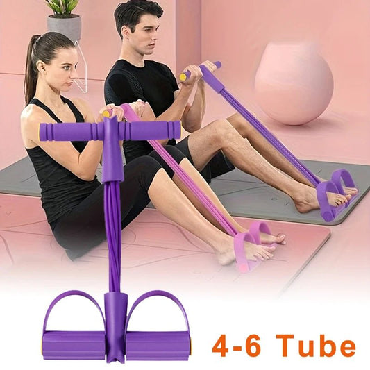 4-Level Resistance Band Tensioner with Non-Slip Handles - Home Fitness Equipment for Abdominal Muscle Training Yoga Abdominal - FitHealthHavenFitHealthHavenFitHealthHaven14:175C 4 TubeC 4 Tube4-Level Resistance Band Tensioner with Non-Slip Handles - Home Fitness Equipment for Abdominal Muscle Training Yoga Abdominal