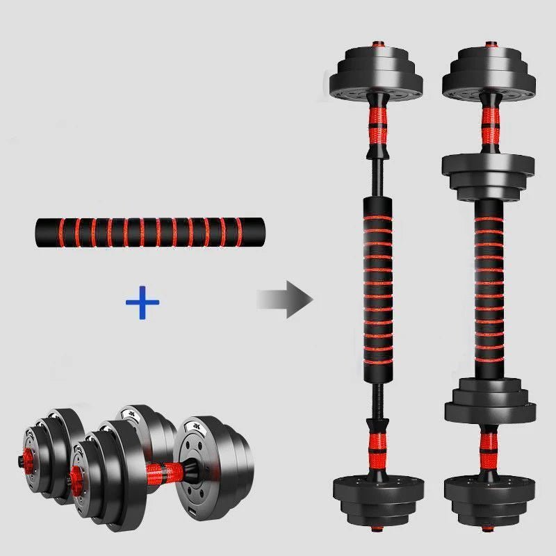5-44lbs Adjustable Dumbbell to Barbell Set, Anti-Slip Grip, Versatile Home Gym Fitness Strength Training Barbell Weight Plates - FitHealthHavenFitHealthHavenFitHealthHaven200007763:201336106United States5-44lbs Adjustable Dumbbell to Barbell Set, Anti-Slip Grip, Versatile Home Gym Fitness Strength Training Barbell Weight Plates