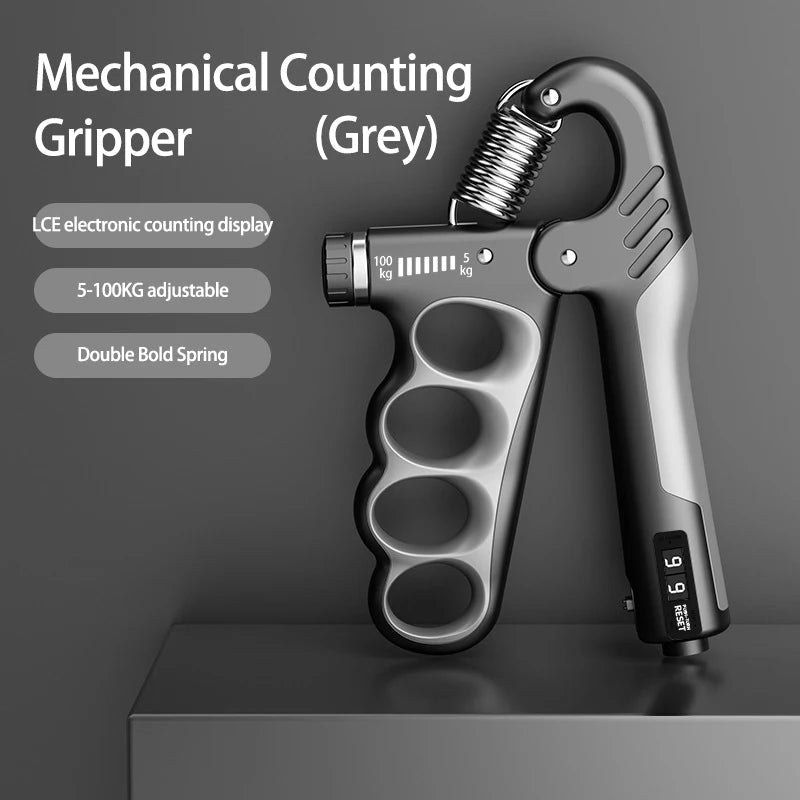 5-60/100/150kg Grip Strength Gym Wrist Expander Hand Strengthener Adjustable Muscle Recovery Fitness Hand Strength Exercise - FitHealthHavenFitHealthHavenFitHealthHaven14:691Mechanical GrayMechanical Gray5-60/100/150kg Grip Strength Gym Wrist Expander Hand Strengthener Adjustable Muscle Recovery Fitness Hand Strength Exercise