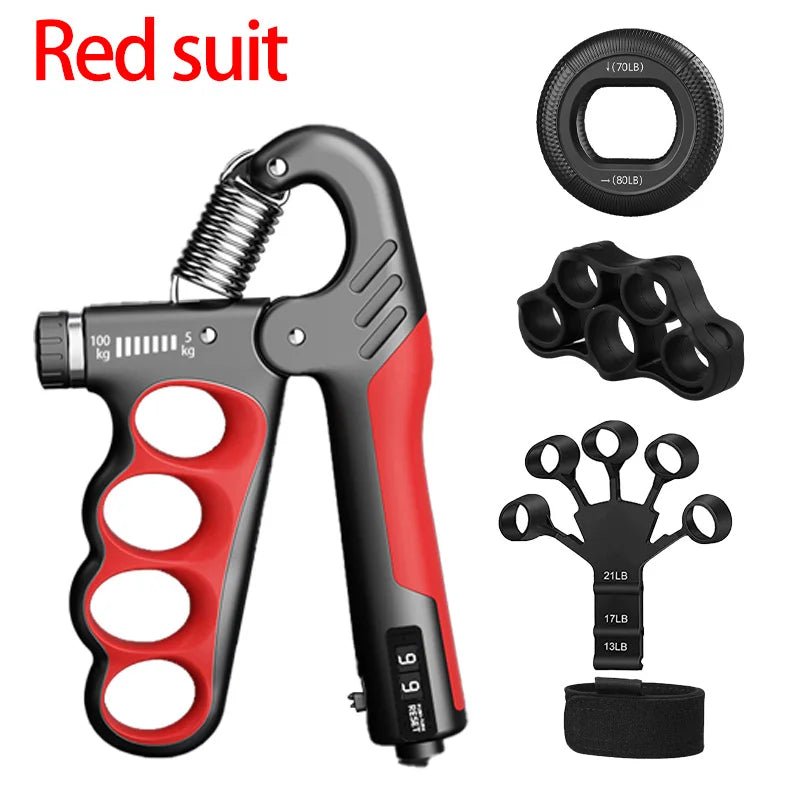5-60/100/150kg Grip Strength Gym Wrist Expander Hand Strengthener Adjustable Muscle Recovery Fitness Hand Strength Exercise - FitHealthHavenFitHealthHavenFitHealthHaven14:350852Red 4pcsRed 4pcs5-60/100/150kg Grip Strength Gym Wrist Expander Hand Strengthener Adjustable Muscle Recovery Fitness Hand Strength Exercise