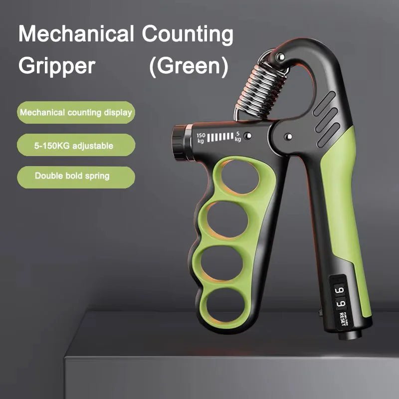 5-60/100/150kg Grip Strength Gym Wrist Expander Hand Strengthener Adjustable Muscle Recovery Fitness Hand Strength Exercise - FitHealthHavenFitHealthHavenFitHealthHaven14:771Mechanical  GreenMechanical Green5-60/100/150kg Grip Strength Gym Wrist Expander Hand Strengthener Adjustable Muscle Recovery Fitness Hand Strength Exercise