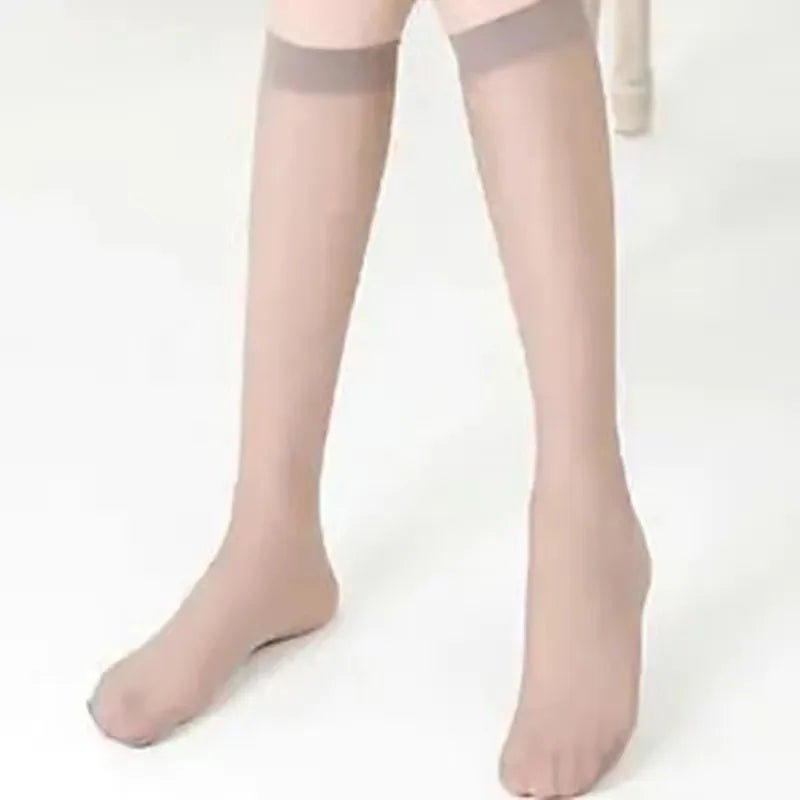 5 Pairs Women Ultra-thin Nylon Stockings Transparent Elasticity Ladies Knee Socks Summer Long Socks for Girls Stocking - FitHealthHavenFitHealthHavenFitHealthHaven14:691;5:200003528GRAYOne Size5 Pairs Women Ultra-thin Nylon Stockings Transparent Elasticity Ladies Knee Socks Summer Long Socks for Girls Stocking