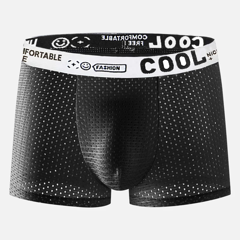 5 PCS men's underwear Cut hole air cooler Black ice silk fabrics quick-drying sexy underwear combination Men's boxer briefs - FitHealthHavenFitHealthHavenFitHealthHaven14:193;154:14755PCS;5:361385blackL5PCS5 PCS men's underwear Cut hole air cooler Black ice silk fabrics quick-drying sexy underwear combination Men's boxer briefs