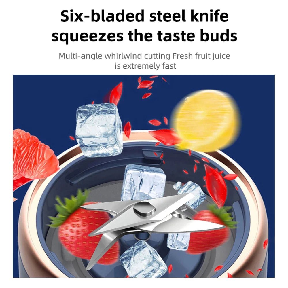 6 Blades Electric Juicer Cup 2 Cups For Travel Portable Juicer Mixer Usb Charge Fresh Fruit Juice Personal Blender Smoothie - FitHealthHavenFitHealthHavenFitHealthHaven14:296 Blades 2 Cups6 Blades 2 Cups6 Blades Electric Juicer Cup 2 Cups For Travel Portable Juicer Mixer Usb Charge Fresh Fruit Juice Personal Blender Smoothie