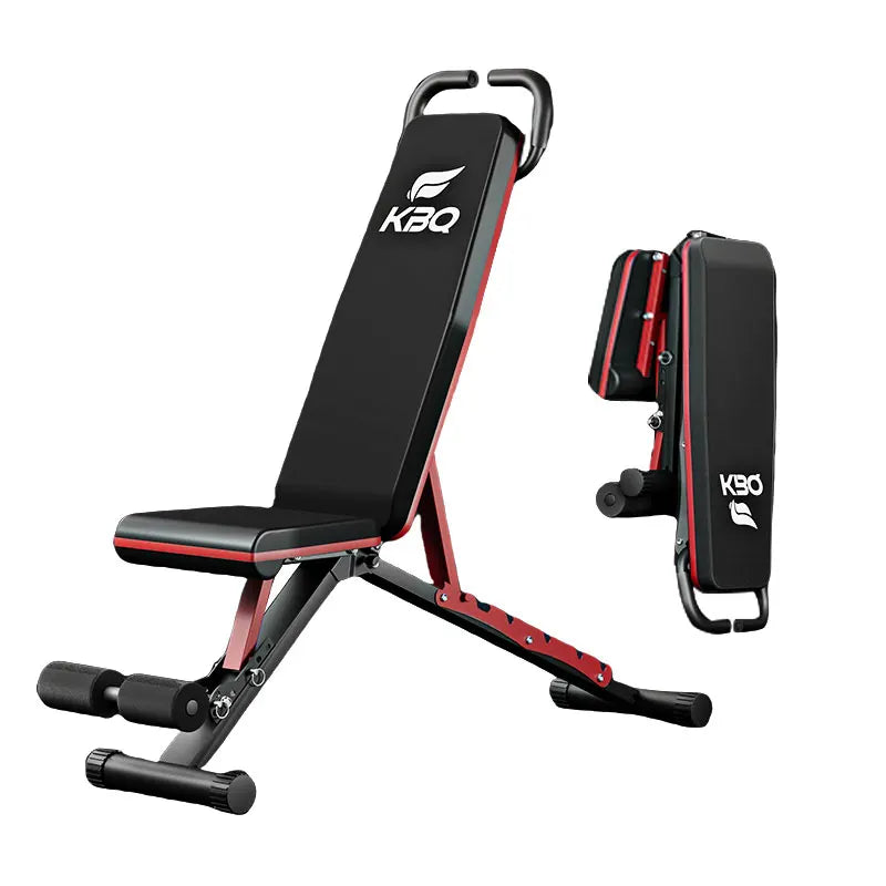 ew Adjustable household multi-functional long chair, with horn-shaped bench for push-ups, fitness chair for sit-ups