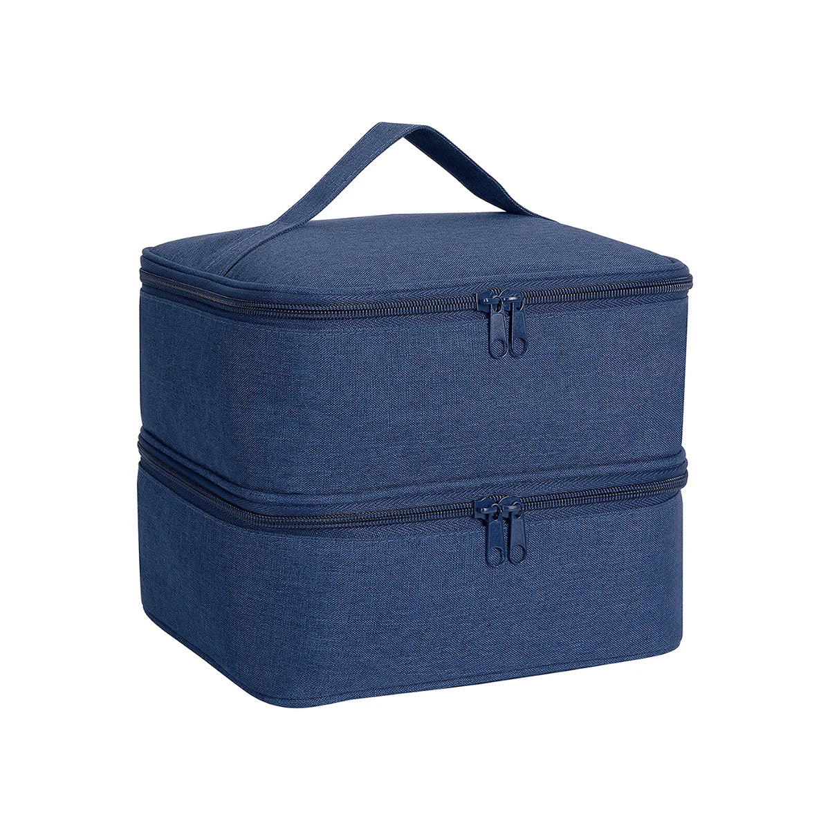 Nail Polish Organizer Handheld Double Layer CosmeticOrganizer Tote Bag For Girls And Women Nail Art, EssentialOil, Cosmetic Set