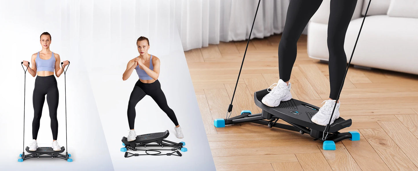MERACH Ski Machine Simulated Ski Training Machine Leg Exercise Fun Cardio Fitness Machine Full Body Aerobic Exercise Equipment