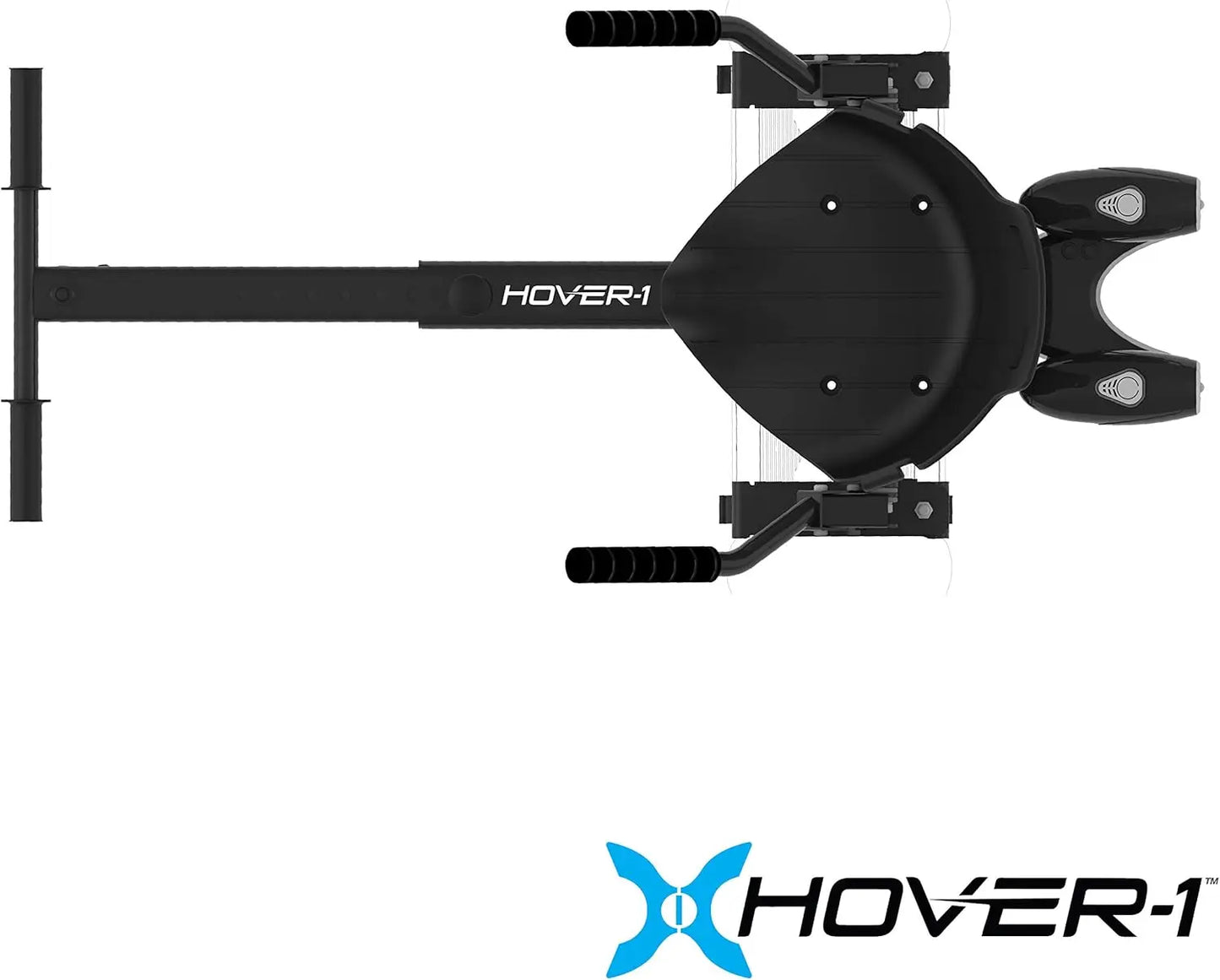 Hover-1 Falcon-1 Buggy Attachment | Turbo LED Lights, Compatible with All 6.5" & 8" Hoverboards, Hand-Operated Wheel Control