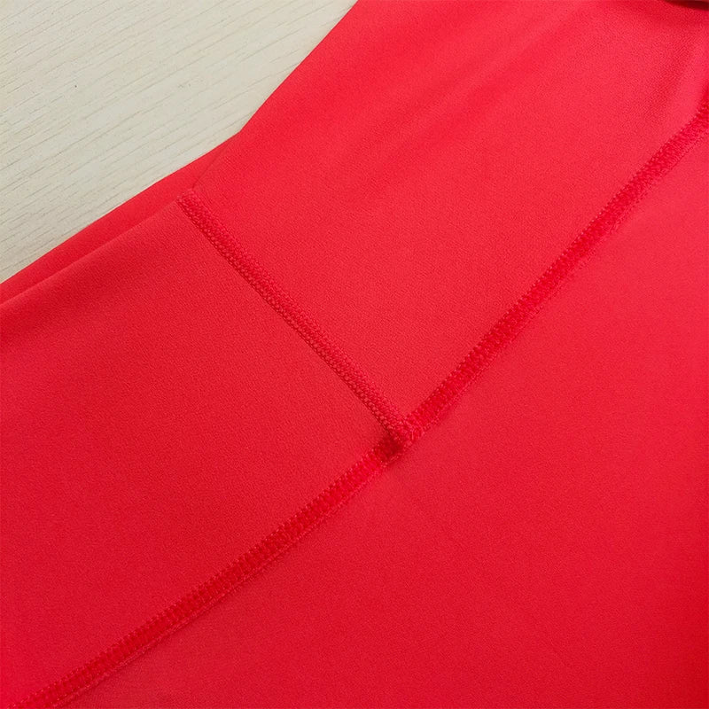 Yoga Shorts Solid Color Women Fitness Shorts High Waist Legging Bike Soft Fabric Proof Comprehensive Training Jog Sportswear