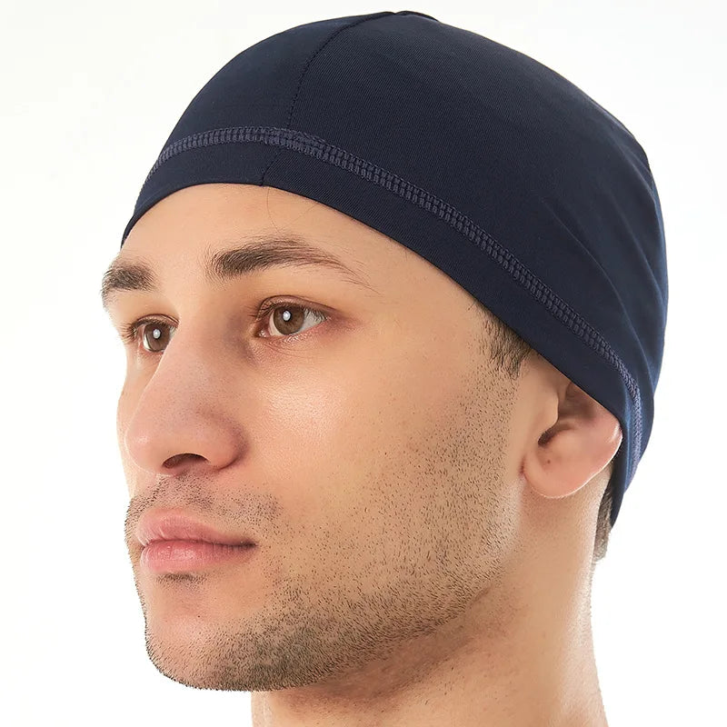Quick Dry Cycling Cap Anti-UV Helmet Inner Hat Motorcycle Moutain Bike Road Bicycle Breathable Outdoor Riding Hat Unisex Caps