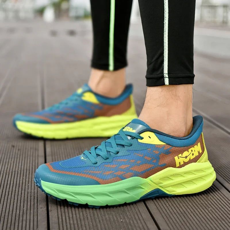 Carbon Plate Marathon Shoes Men Casual Sneakers AirCushion Sports Running Shoes Lightweight Comfortable Athletic Gym Sneakers