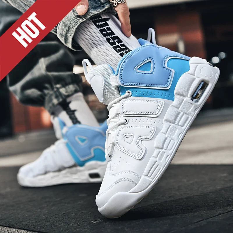 Mens Sports Running Shoes Marathon Sneakers Air Cushion Breathable Lightweight Mens Outdoor Athletic Basketball Jogging Shoes