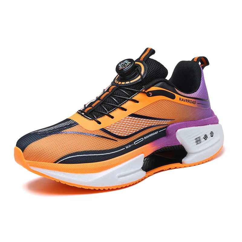 Sports shoes men's fashion versatile four season anti slip casual fashion breathable outdoor wear-resistant running sports shoes