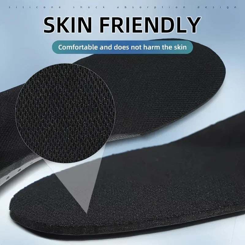 1 Pair Plantar Fasciitis Orthotic Shoe Inserts Arch Support Gel Comfort Shoe Insoles Athletic Running Insoles For Women And Men
