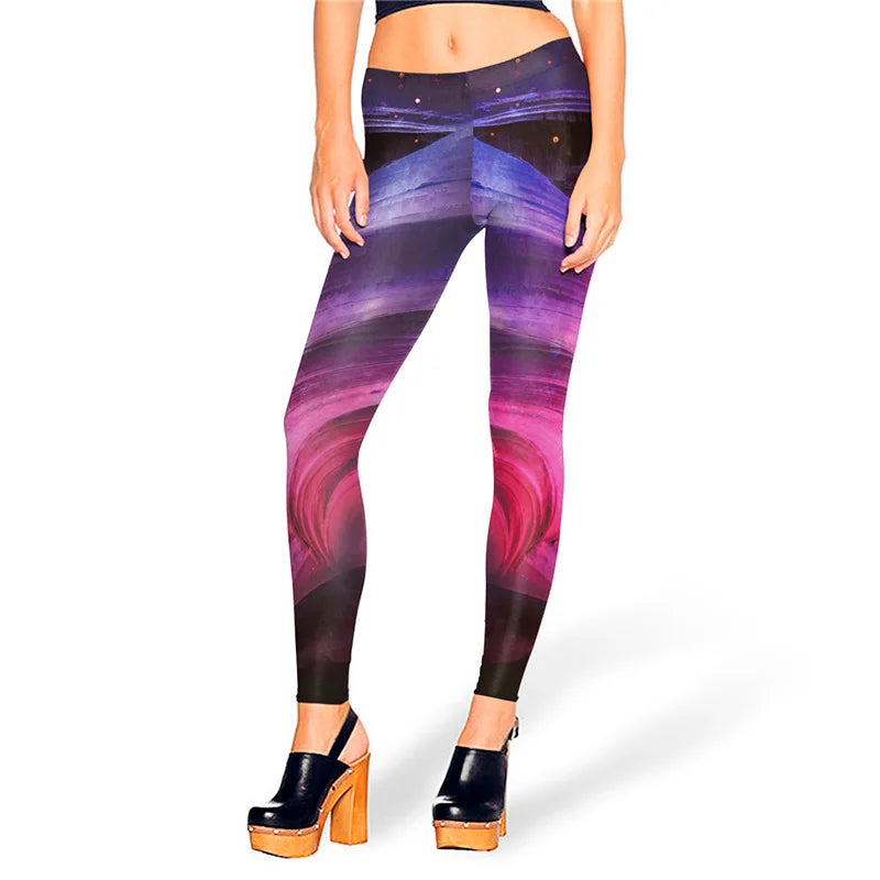 Sexy Yoga Pants Hign Waist  Yoga Elastic Slim Fitness Gym Sport Workout Colorful Women Leggings 2025 New