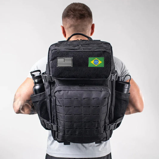 25L/50L Tactical Backpack Bag Hunting MOLLE Backpack GYM For Men EDC Outdoor Hiking Rucksack Witch 2 Bottle Holders