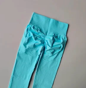 Seamless High Waisted Leggings Sport Through Yoga Hip Lifting Gym Running Quick Dry Pants Scrunch Butt Pants