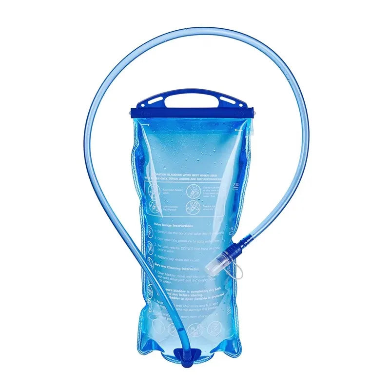 Water Reservoir Water Bladder Hydration Pack Storage Bag 1.5L 2L 3L Running Hydration Vest Backpack for Camping Hiking Climbing