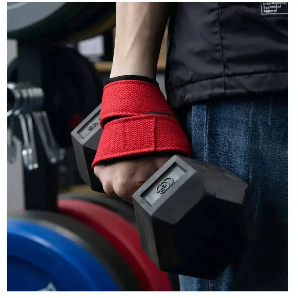 2PCS Padded Figure 8 Straps Deadlift Weight Lifting Wrist Straps Power Lifters Workout Pull-ups Horizontal Bar Gym Fitness